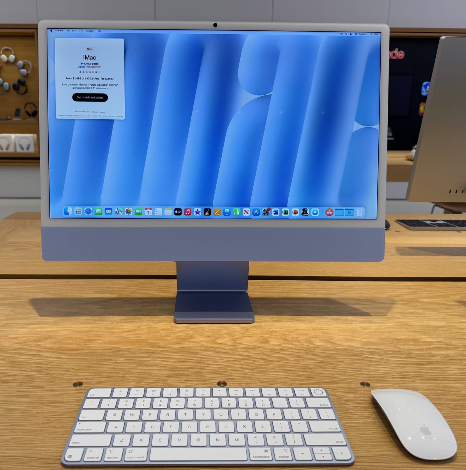 iMac 24", mặt trước