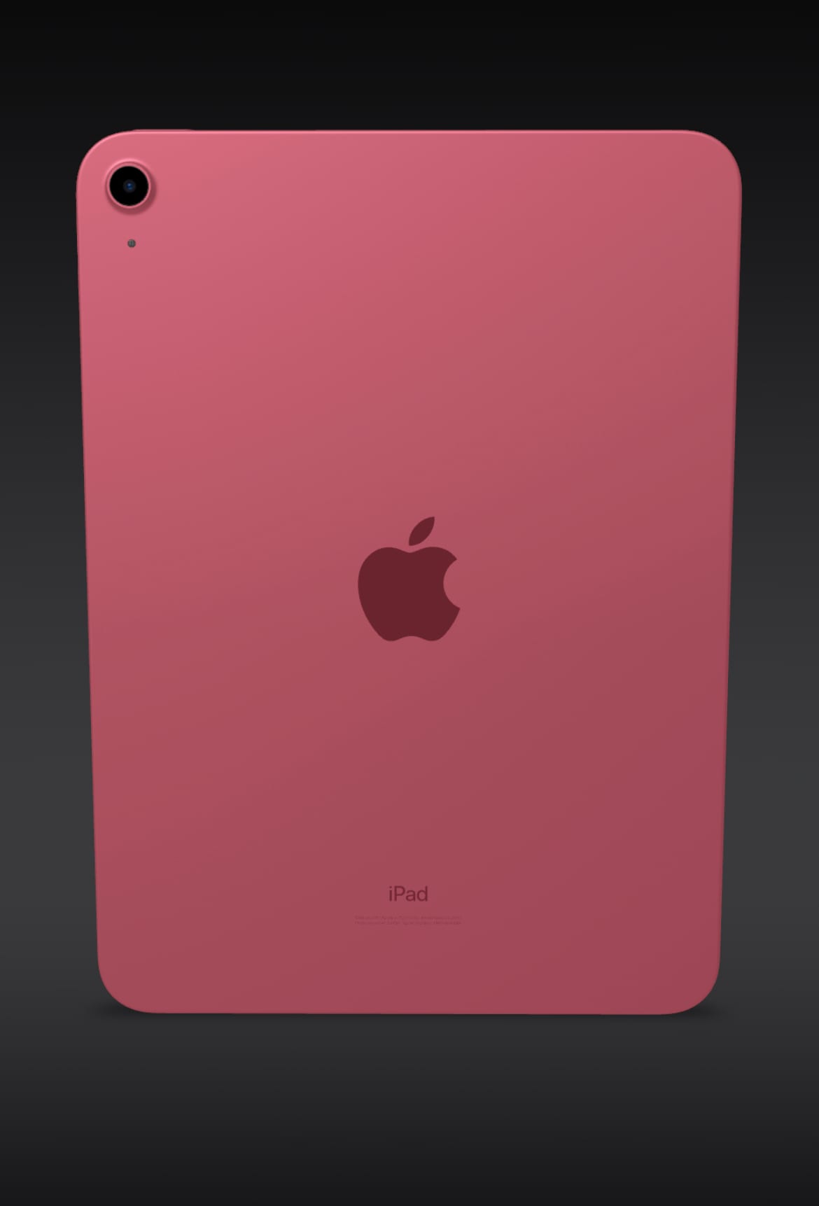 iPad (Thế hệ thứ 10), mặt trước